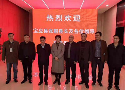  公司接待揚(yáng)州市寶應(yīng)縣張縣長等來蘇招商引資